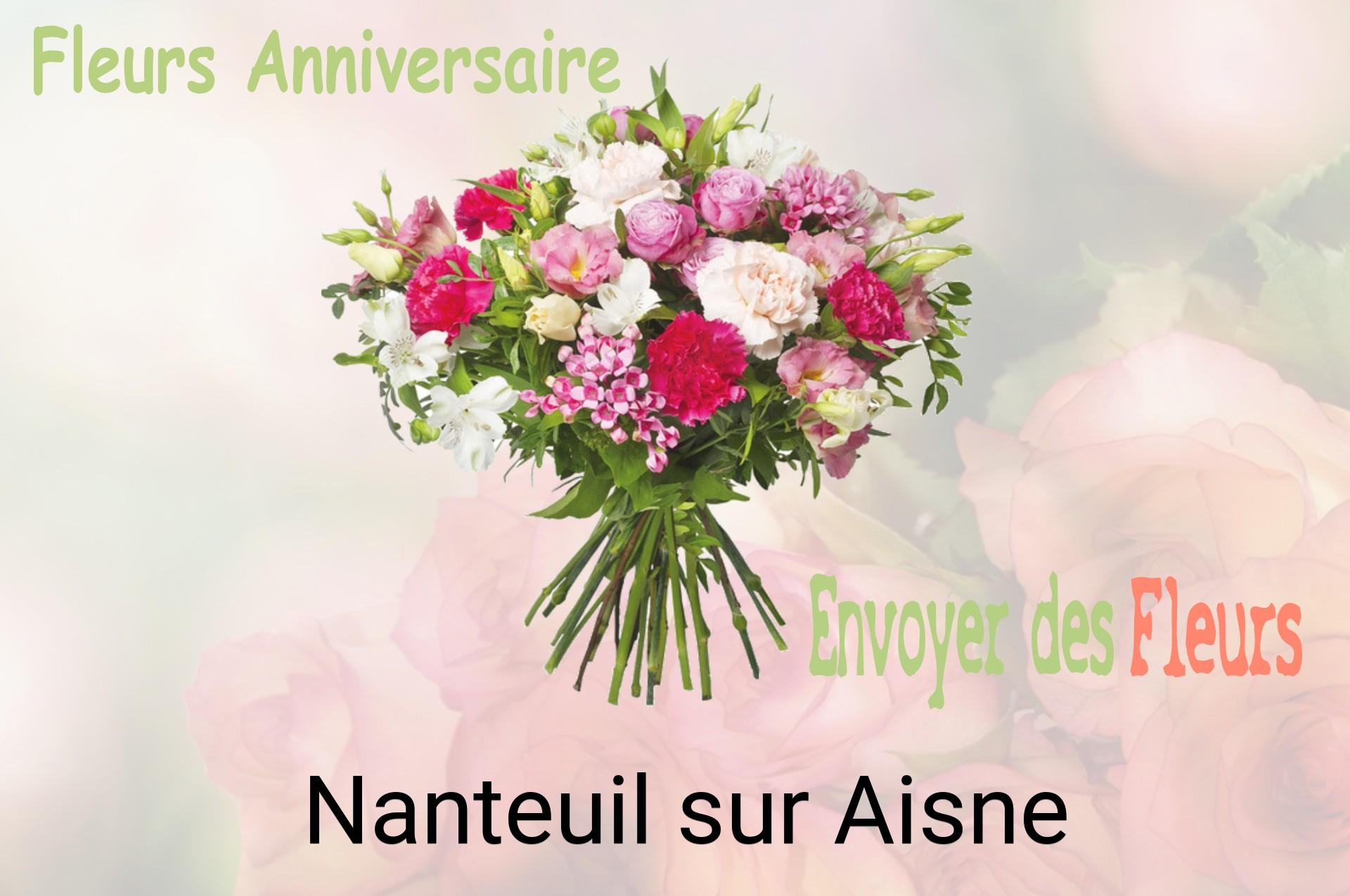 Bouquet de fleurs d’anniversaire livré à Nanteuil-sur-Aisne