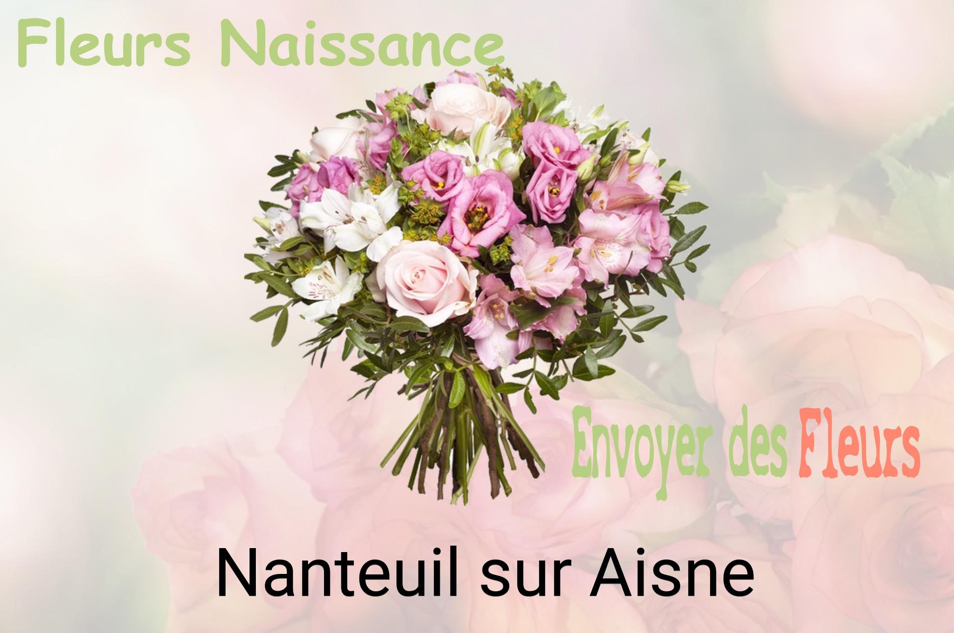 Bouquet de fleurs de naissance livré à Nanteuil-sur-Aisne
