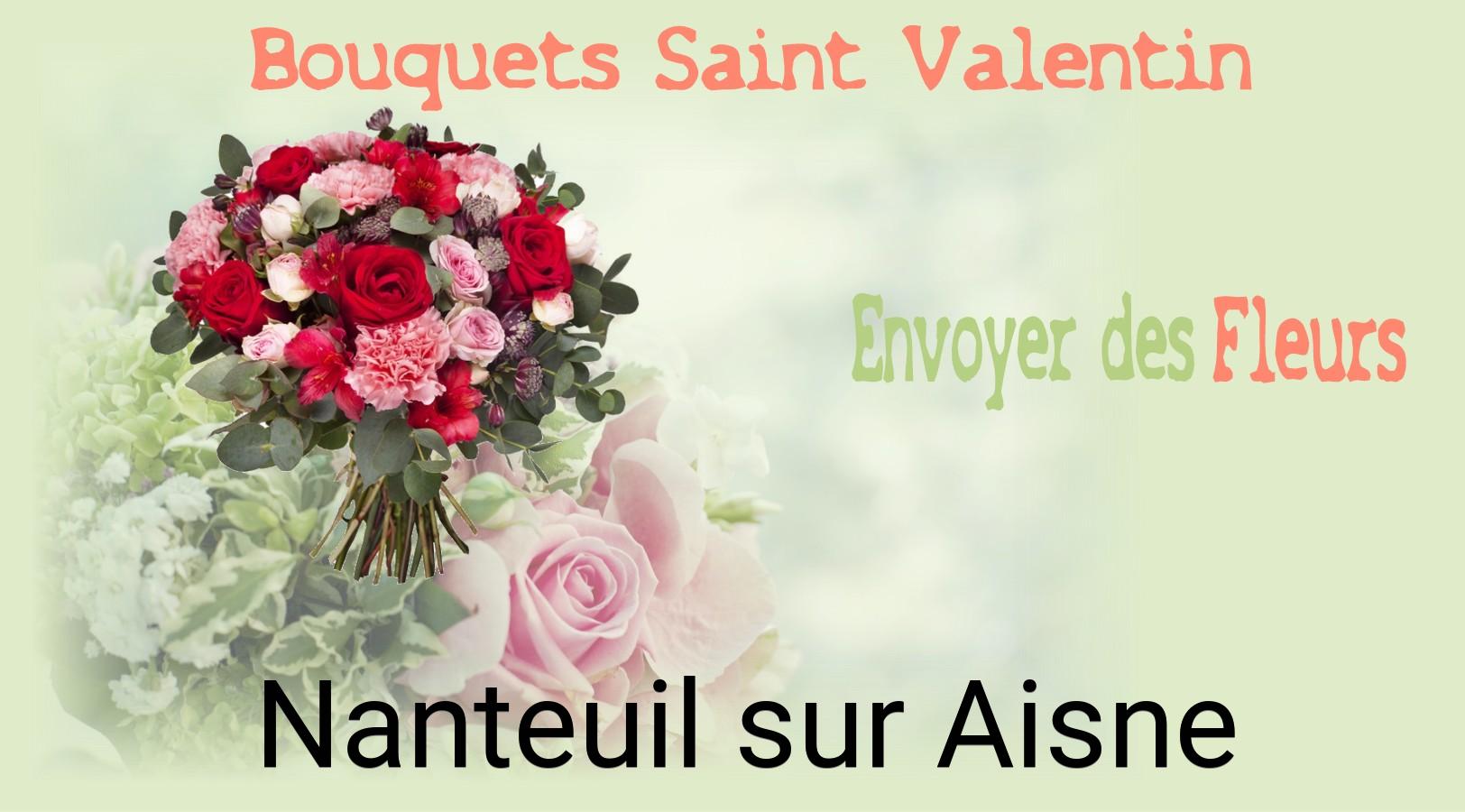 Roses de Saint-Valentin livrées à Nanteuil-sur-Aisne